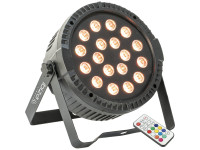 Ibiza Projector c/ 18 Leds 1W RGB DMX Ibiza Projector c/ 18 Leds 1W RGB DMX